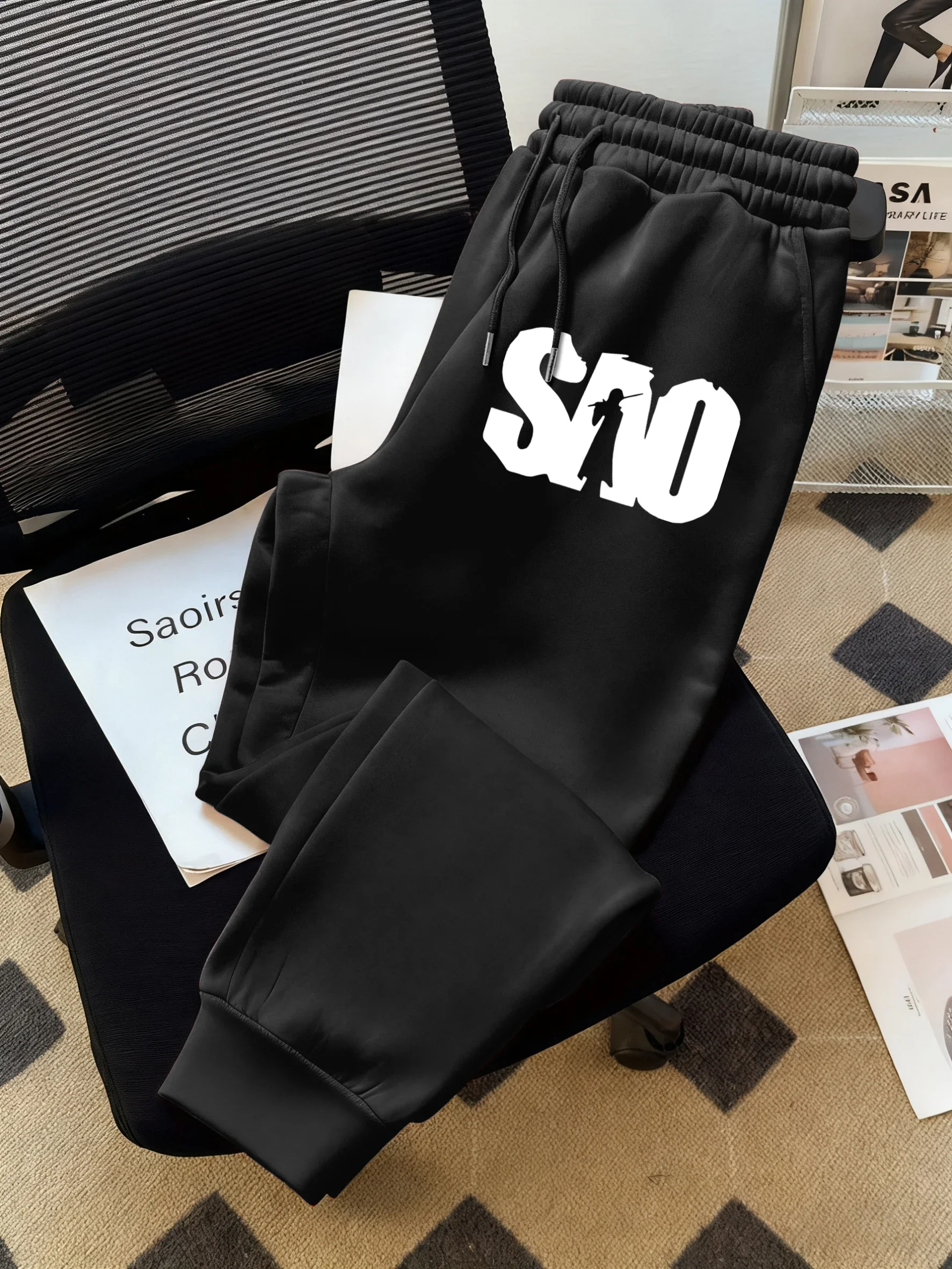 

Мужские и женские спортивные брюки Four Seasons, новые спортивные штаны высокого качества, модная повседневная спортивная одежда, брюки, спортивная уличная одежда Y2k