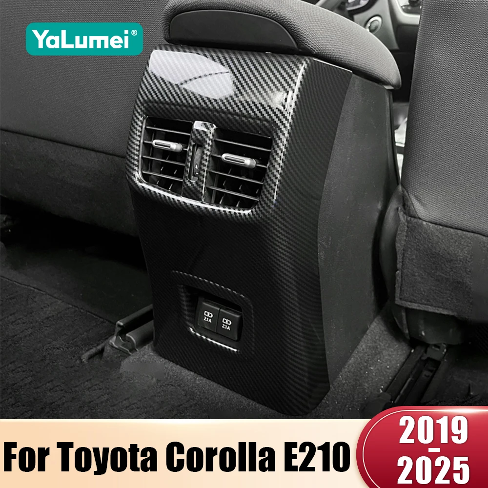 

Для Toyota Corolla E210 2019 2020 2021 2022 2023 2024 2025 Гибридный ABS автомобильный задний вентиляционный отверстие, декоративная крышка, накладка