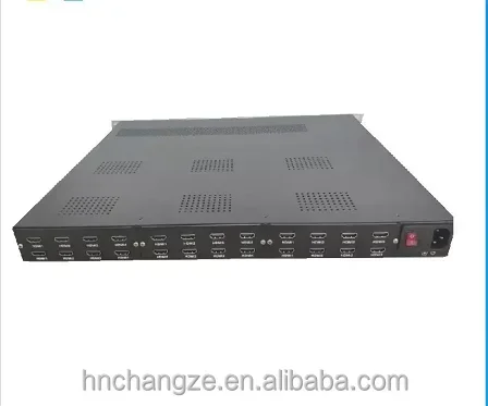 Fiber optic equipment 16 ports high quality digital catv optic dvbt isdbt encoder modulator