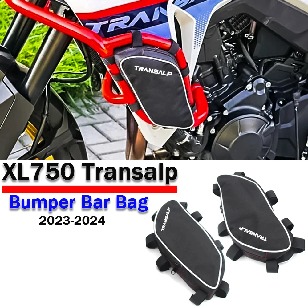 

For Honda XL 750 Transalp Impact Bar Bumper Tool Bag Repair Tool Bag XL750 Transalp Original Bumper Waterproof Bag Accessories