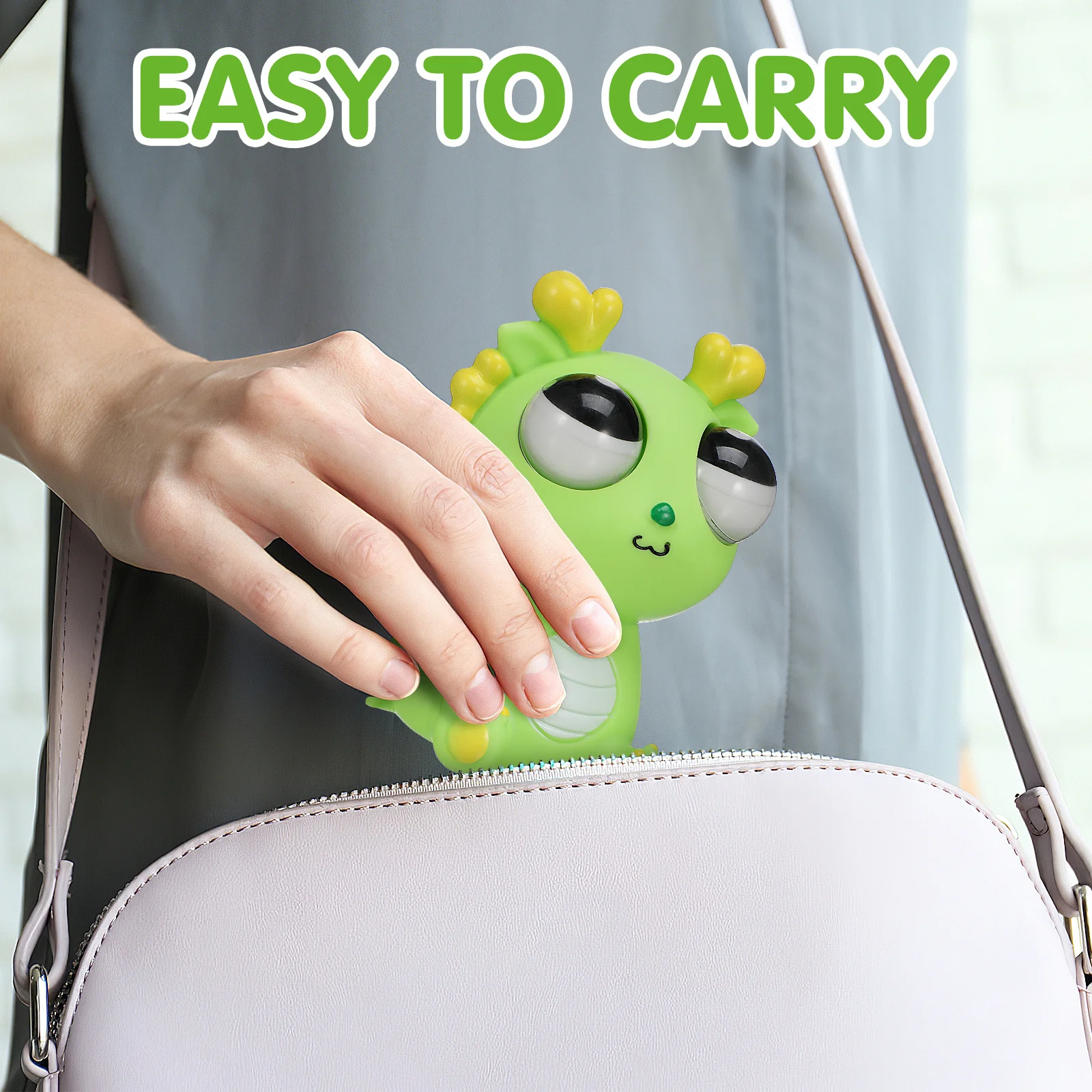 

Popping Eyes Stress Relief Funny Squeeze Fidget For Office Home Travel Novelty Decompression Plaything Elastic Donkey
