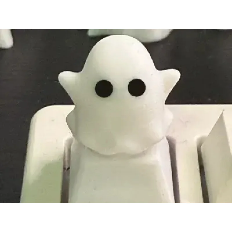 

3D-принт, креативная персонализированная и милая тема Хэллоуина, милый маленький призрак, механическая клавиатура, колпачки для клавишESCDecorative Key Cap