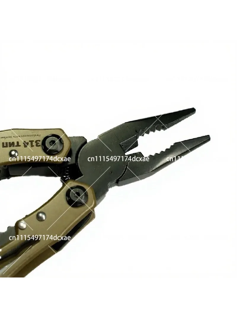 Multifunctional Folding Pliers Outdoor EDC Tactical Tool with Belt Clip