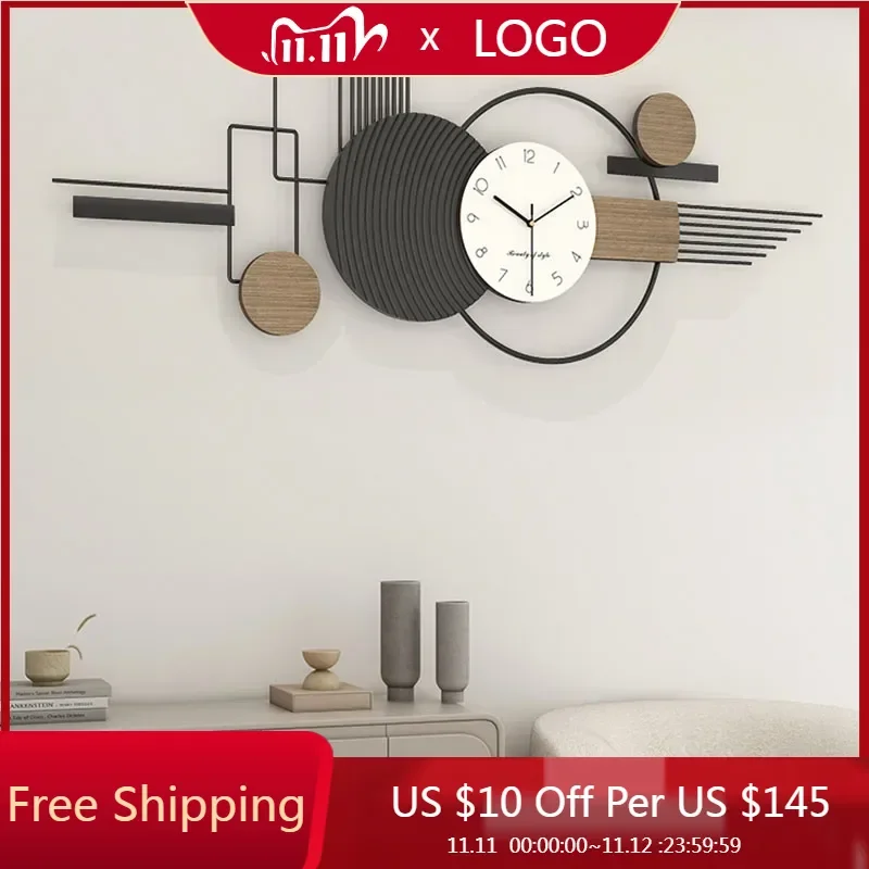 Aesthetic Minimalist Wall Watch Modern Interior Bathroom Design Nordic Fashion Clock Wall Kitchen Reloj Pared Room Decorations