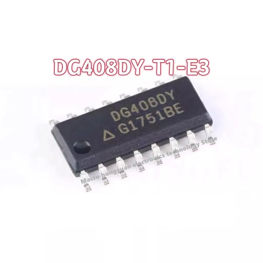 10adet DG408DYZ DG408DY DG408DY-T1-E3 patch SOP-16 analog switch chip