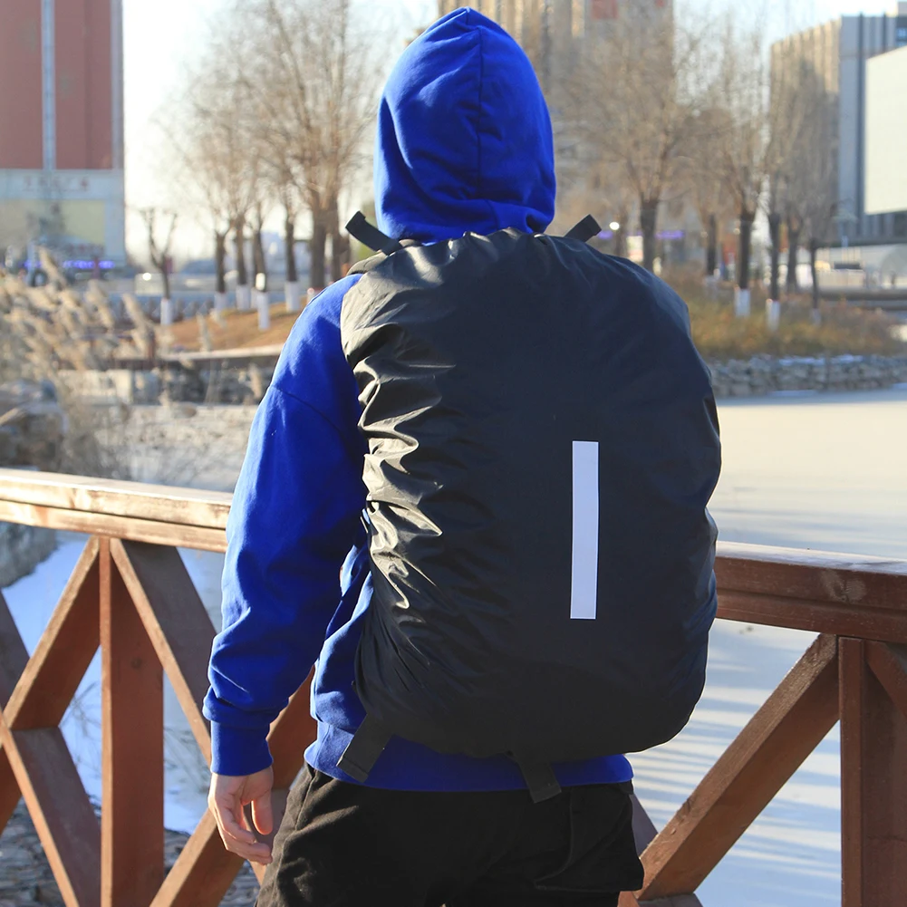 

Водонепроницаемый рюкзак, дождевик, чехол для рюкзака, сверхлегкий рюкзак, дождевик, портативный светоотражающий чехол для пеших прогулок, кемпинга, альпинизма