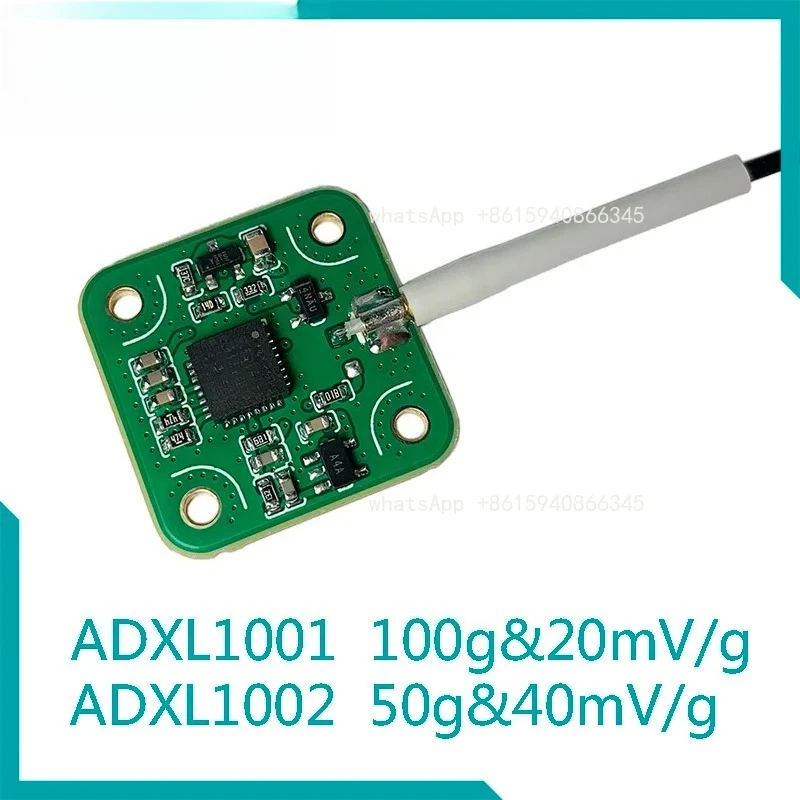 IEPE Accelerometer Sensor 50g 100g Vibration Measurement Sensor