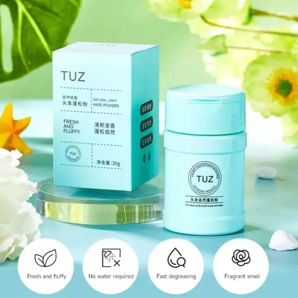 Zwiększ objętość włosów Proszek do włosów Długotrwały, natychmiastowy puszysty proszek Kontrola oleju Wygodny sypki proszek Proszek do usuwania oleju