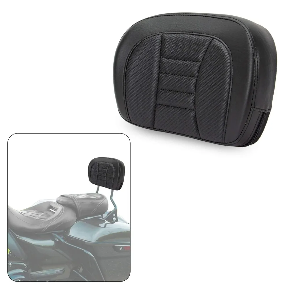 

Passenger Sissy Bar Backrest Pad for Harley Touring Road King Street Road Electra Ultra Limited Glide 1996-up