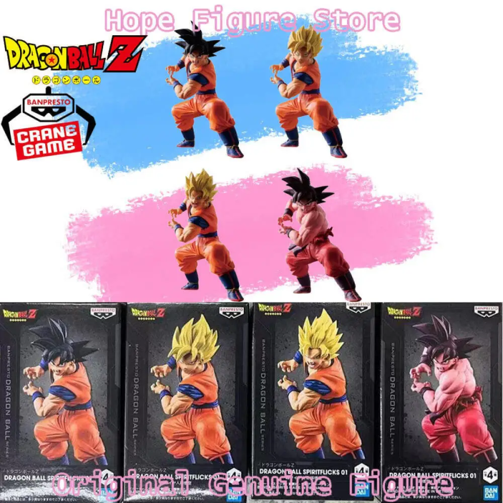 

В наличии: Оригинальная фигурка Banpresto Dragon Ball Spiritflicks 01 Сон Гоку, аниме-модель, игрушка