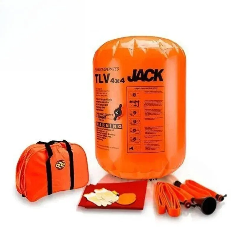 4 طن سهلة الرفع مقبس الهواء العادم هوائي متعدد الطبقات على الطرق الوعرة 4x4 أداة إنقاذ السيارة سيارة رفع المزدوج نفخ سيارة الهواء