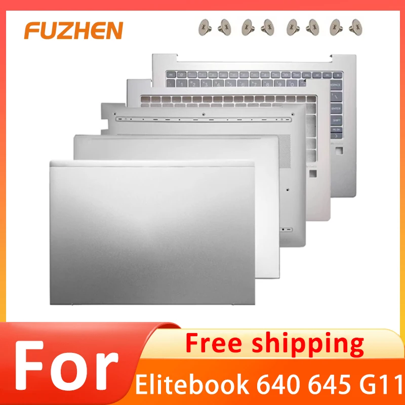 

Original New For Elitebook 640 645 G11 Laptop LCD Back Cover Upper Palmrest Keyboard Bottom Shell Lower Base Case 14Inch