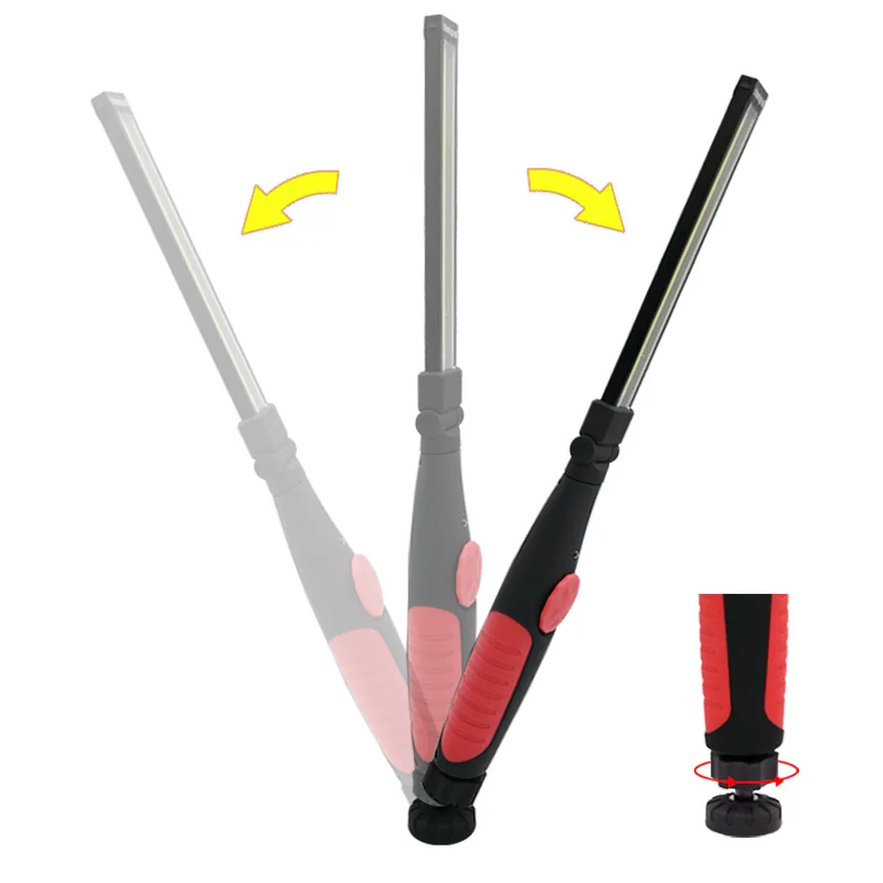 3in1 COB Work Light Rechargeable LED Work Light with Magnetic Base Super Bright Handled Lamp for Car Repair Home
