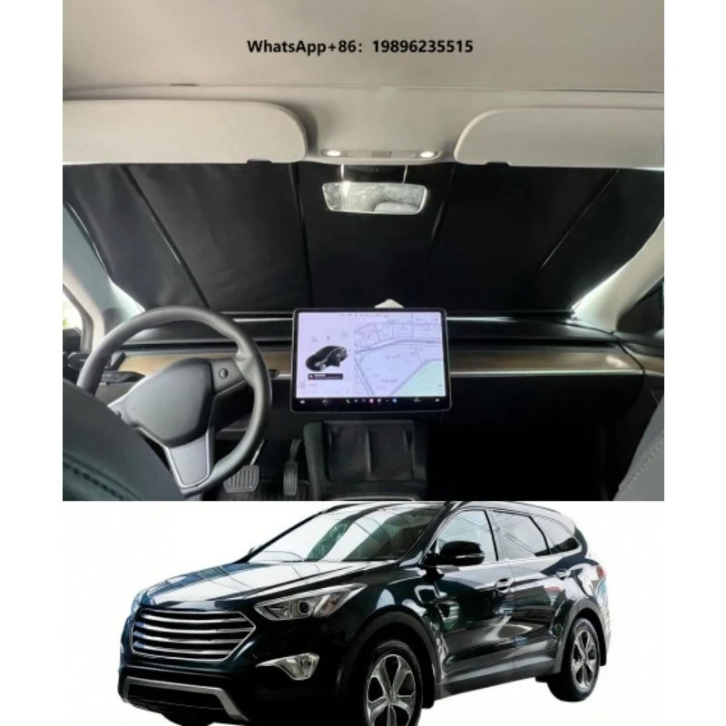 Automatic Sunshade for Fe Front Windshield Electric Retractable Car Cover Heat Block