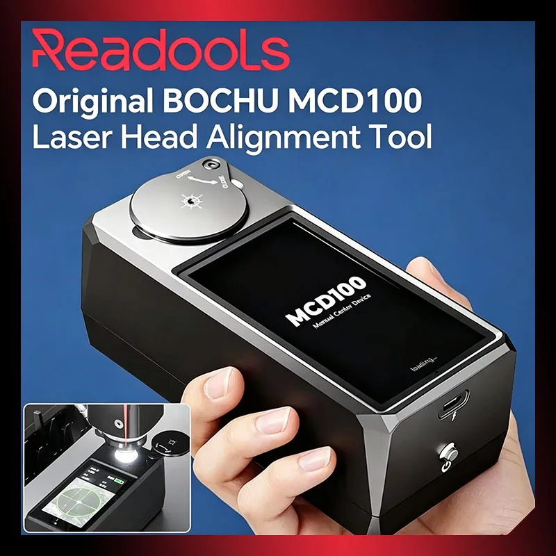 BOCHU MCD100 Laser Head Alignment Tool Nozzle Visual Aligner Manual Centering Device BOCHU Raytools Laser Coaxial Alignment Tool