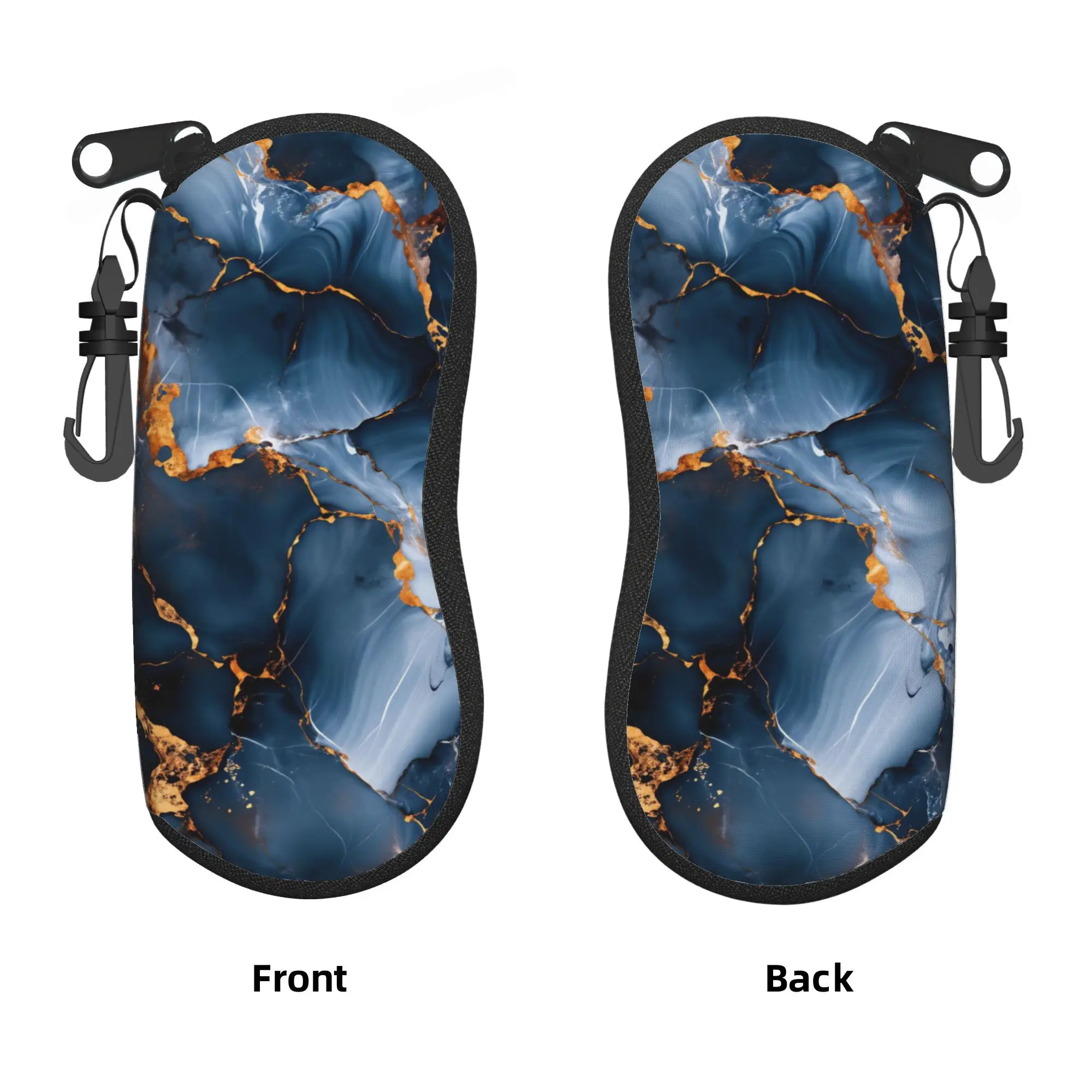 Luxury Marble Texture Glasses Case Cover  Convenient Sunglasses Pouch For Unisex Classic Eyewear Box Custom Eyeglass Cases Cover