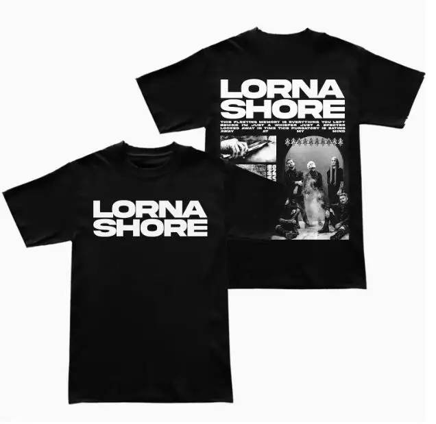 2025 Streetwear Lorna Dead Core Rock Band American Loose Men Women Brand T-Shirts Summer Cotton T Shirt Clothing Tops view 5
