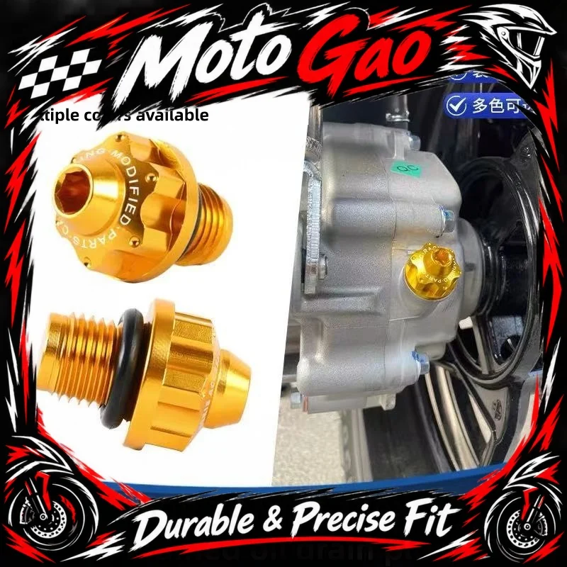 【Precise Fit】FOR ZONTES 150X Modified Gear Oil Screws, Aluminum Alloy Body Trim Cover Screws