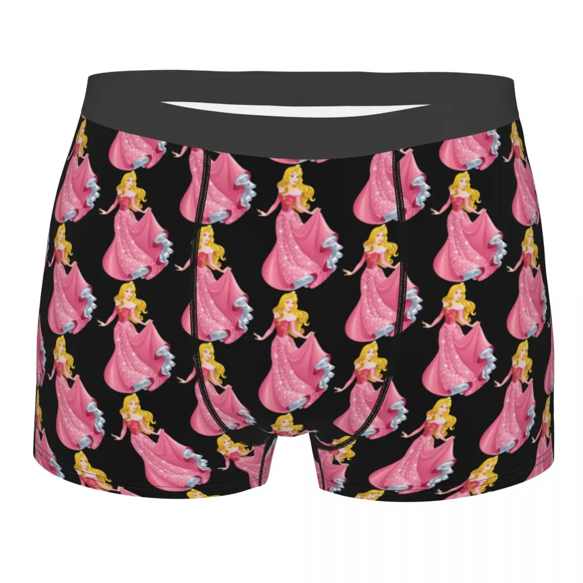 

Custom Maleficent Princess Aurora Boxer Shorts For Homme 3D Print Underwear Panties Briefs Breathable Underpants