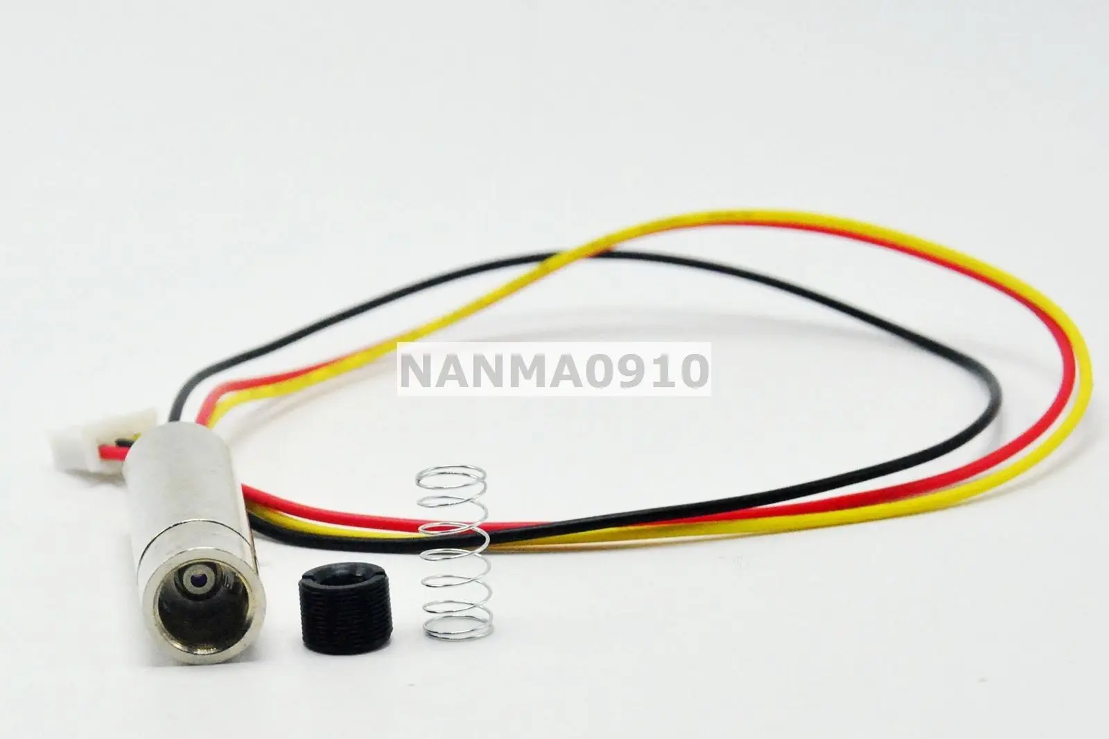 Dot/Line/Cross Adjustable 650nm 5mw Red Laser Module w/ TTL 0-15khz & Heatsink