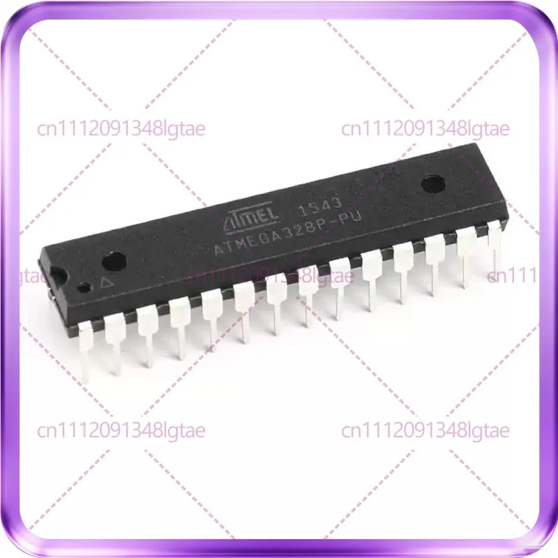 New original, in-line ATMEGA328P-PU 8-bit microcontroller AVR 32K flash DIP-28