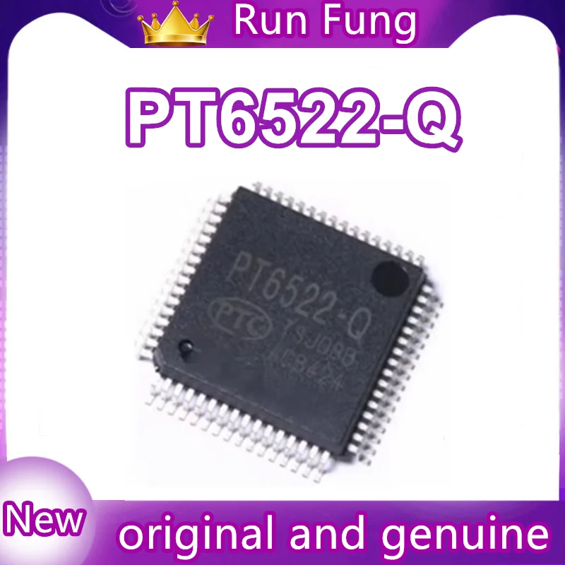 New Original PT6522-Q Auto IC Chip Power Module Speedometer Black Screen Repair Chip For Mazda 2 3 6 CX5 CX-5 CX30