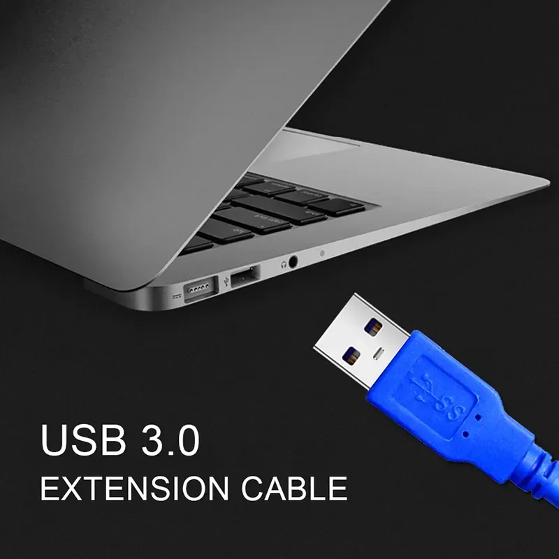 USB3. 0 Male To Male Copper Core Data Cable 5Gbps Fast Transmission High-speed Mobile Hard Disk Radiator Set-top Box Data Cable