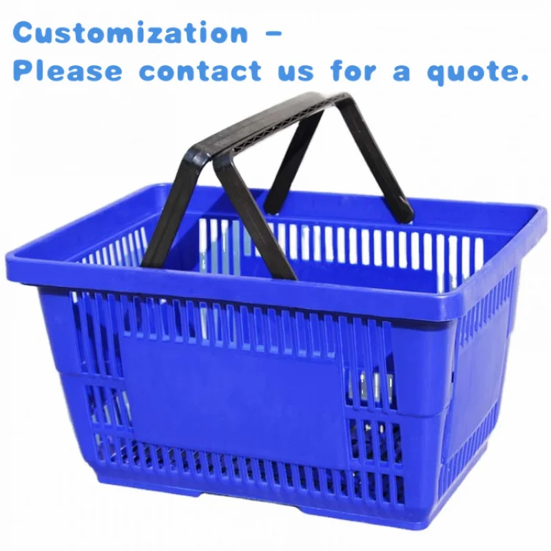 

custom.Multipurpose Supermarket Drawstring Pulley Plastic Shopping Basket Convenient Daily Use