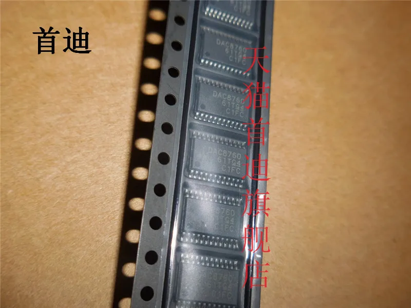 Free shipping    DAC8760IPWPR DAC8760IPWP DAC8760     10PCS