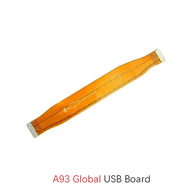 For Oppo A52 A92 A54 A74 5G A91 A93 A94 4G Flex Cable Motherboard Connector Charging Dock Ribbon Repair Parts