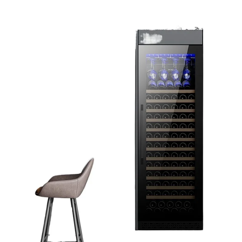 400H red wine constant humidity wine cabinet, frequency conversion household living room tea refrigerated