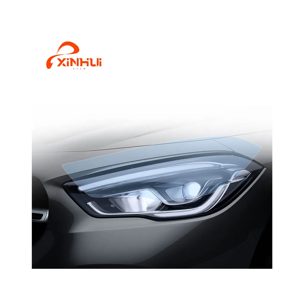 

Self Adhesive Car Fog Light Protective Film 30cm*15m Rolss Size TPU Car Light Film