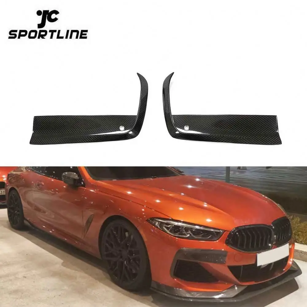 

Накладка на передний бампер из сухого карбона G16, изготовленная на заказ, для BMW G14 G15 G16 840i M850i M Sport 2020-2023