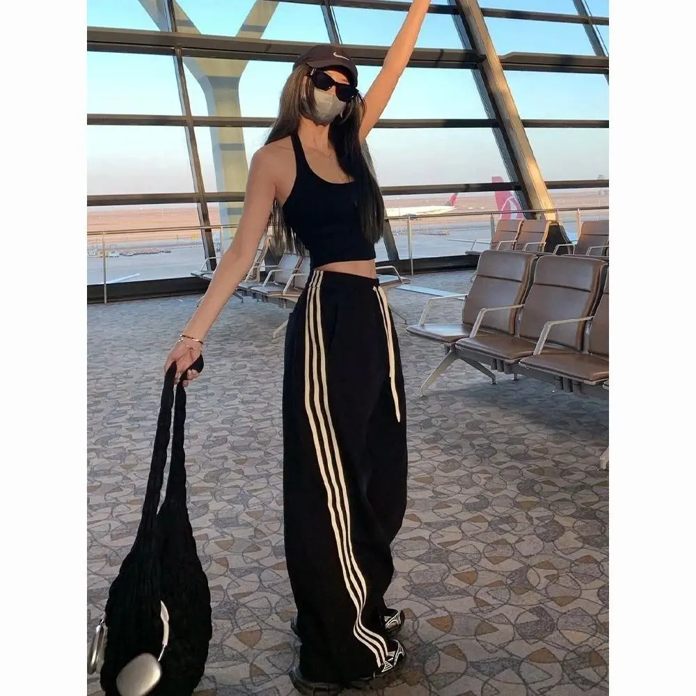 

Sweatpants Spice Girls American High Street Wear Spring and Autumn Casual Straight Loose Casual Pants