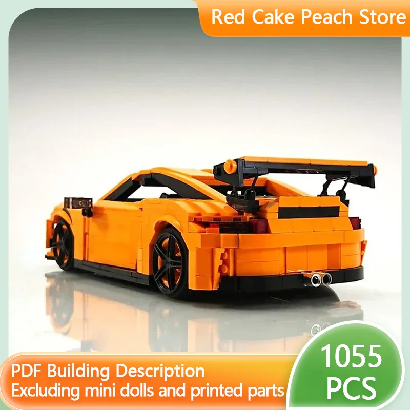 

Speed Champion Model MOC Building Bricks Top Tier Sports Car Modular Technology Assemble Children Suit Toys Gifts Holiday