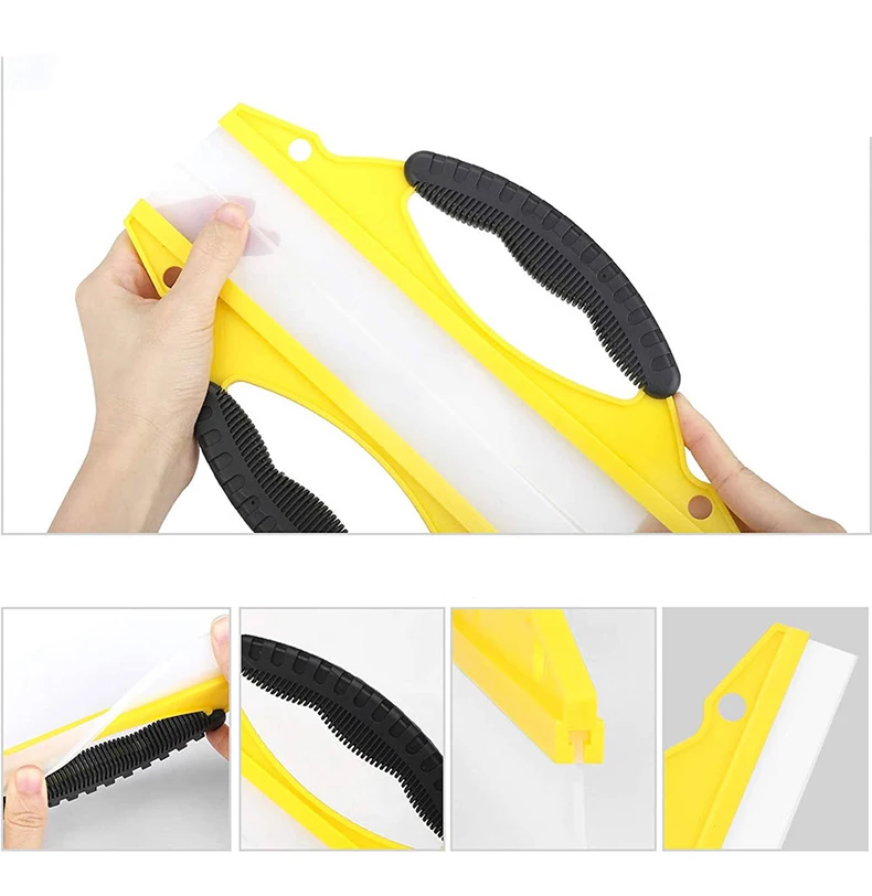 Silicone morbido antigraffio Handy Squeegee Car wrap tools Water Window Wiper lama di asciugatura Clean Scraping Film raschietto accessori