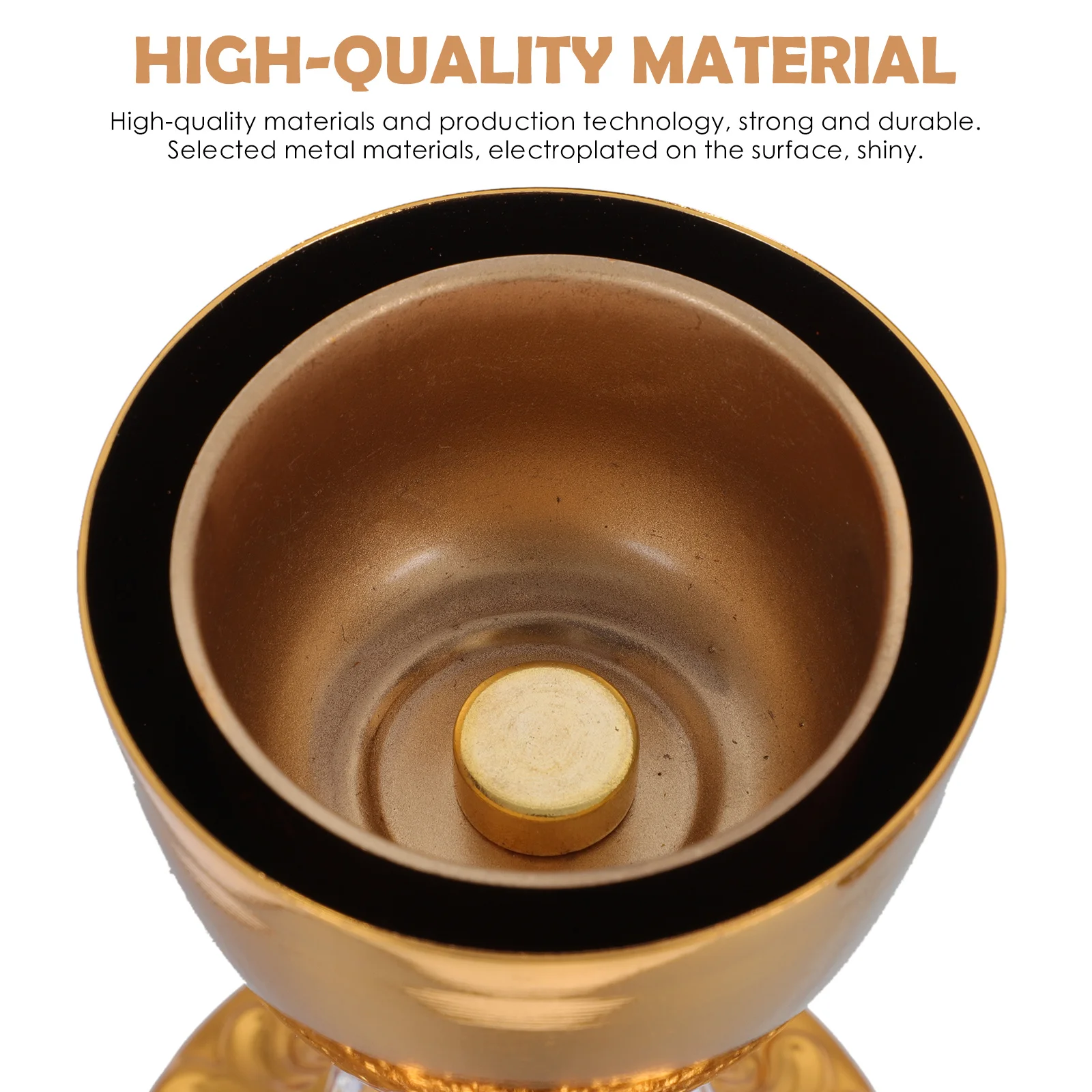 

1Pcs Metal Iron Art Incense Burner Chic Design Lightweight Stable Base for Meditation Room Bedroom Censer Decor