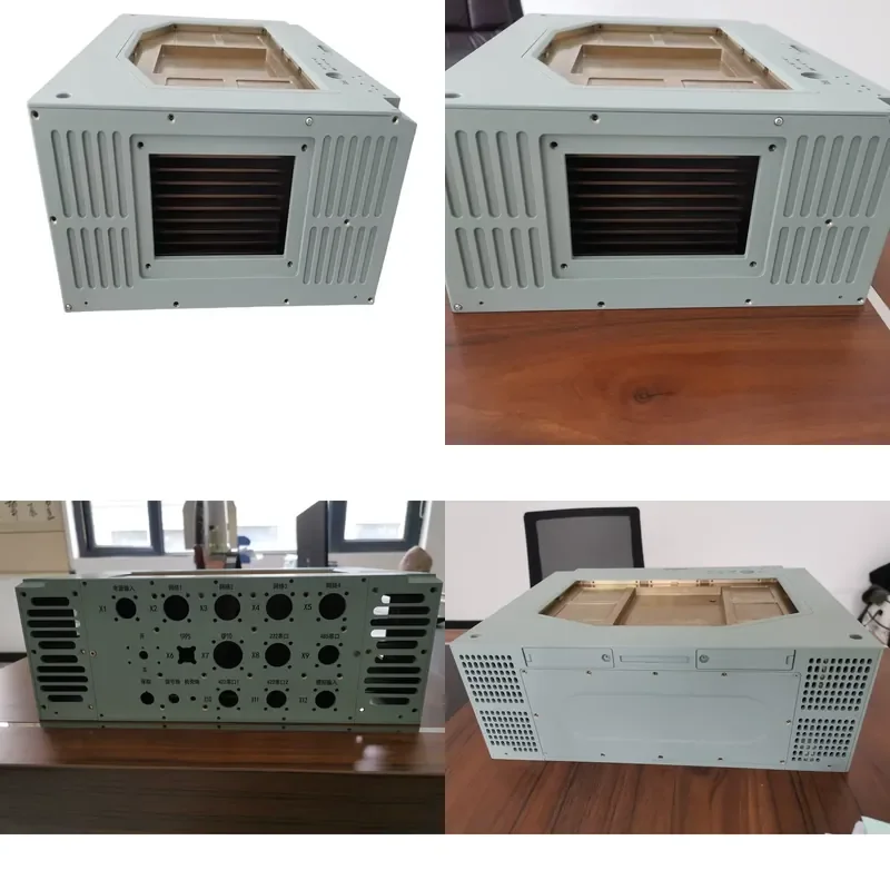 for Custom CNC Machined Aluminum Shell Chassis Box Electrical Enclosure Electronic Components