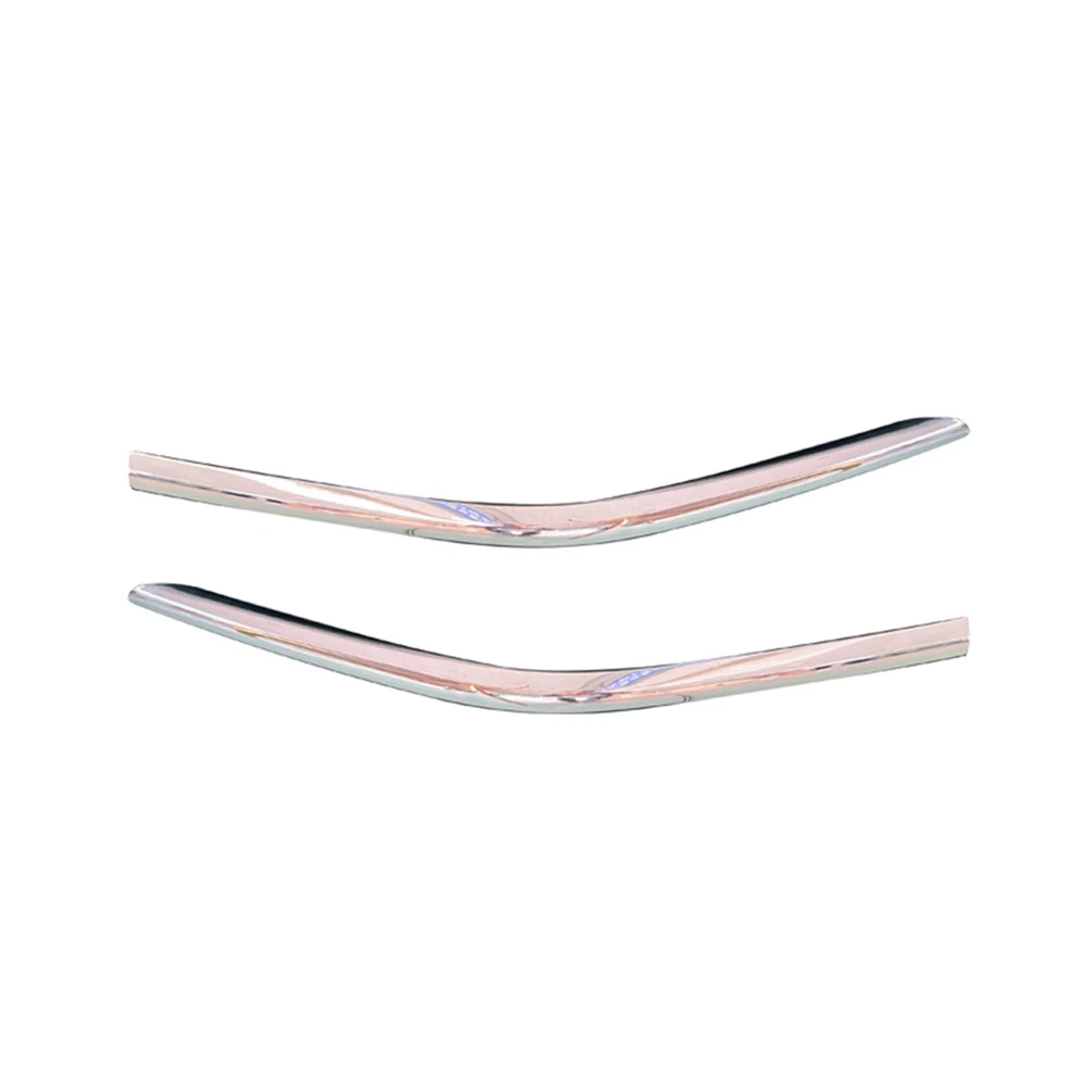 For Honda Cr-V 2023 Exterior Accessories Chrome Front and Rear Corner Strips Bumper Bar Molding Trim Protection Strip