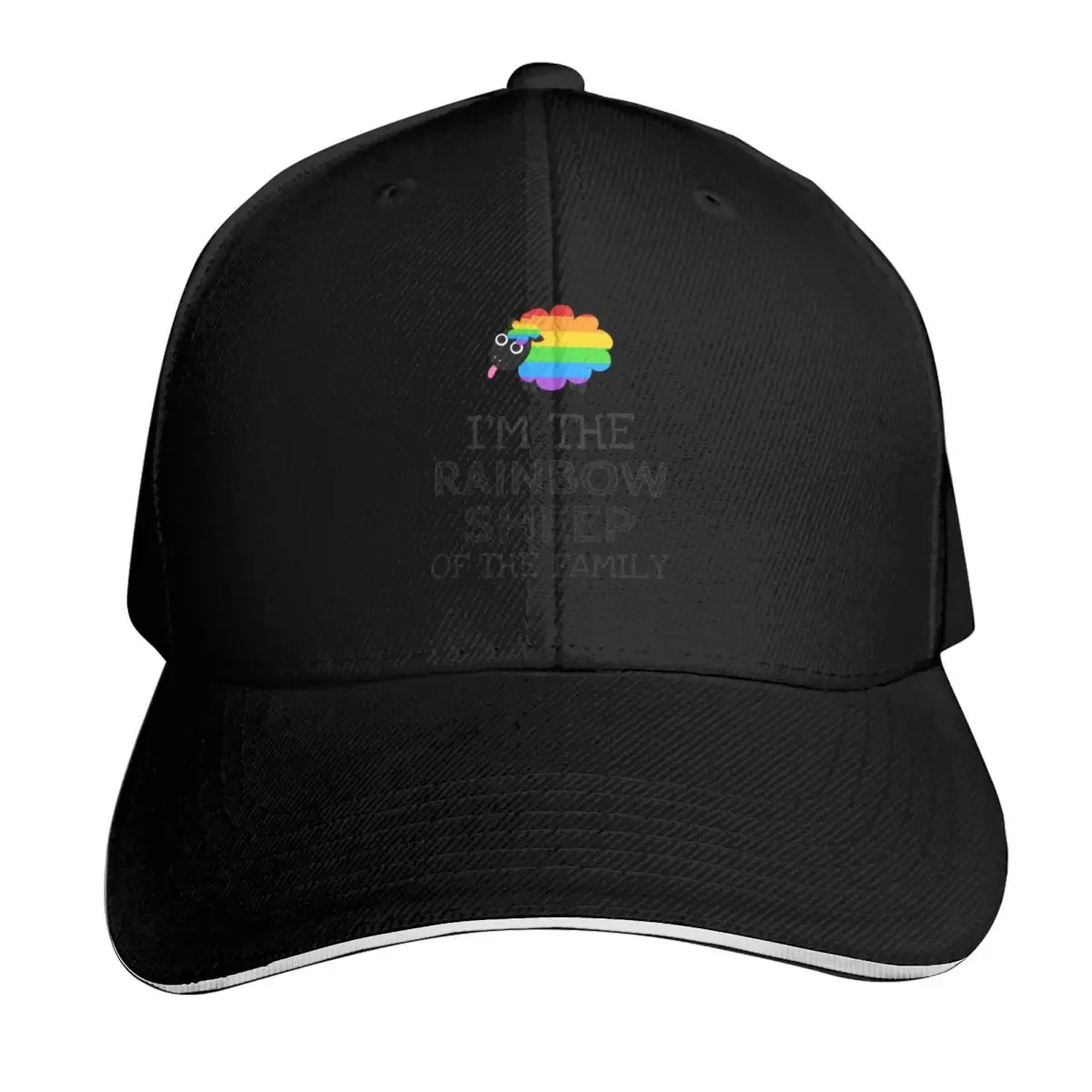 LGBT Canada Pride Baseball Cap Low Profile Unstructured Unisex for Men Women Outdoor Golf Running Hiking