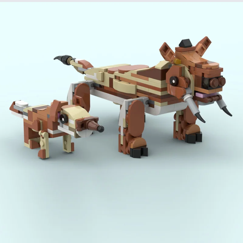 Creators Animal Series Model MOC Building Bricks Common Warthog Modular Technology Gifts Holiday Assemble Children Toys Suit