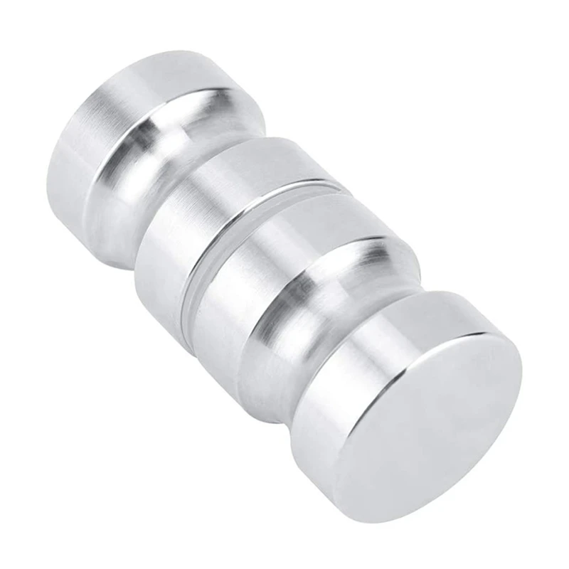 Manopola per porta in vetro per doccia a doppia faccia maniglia per porta in acciaio inossidabile 304 per accessori Hardware per mobili