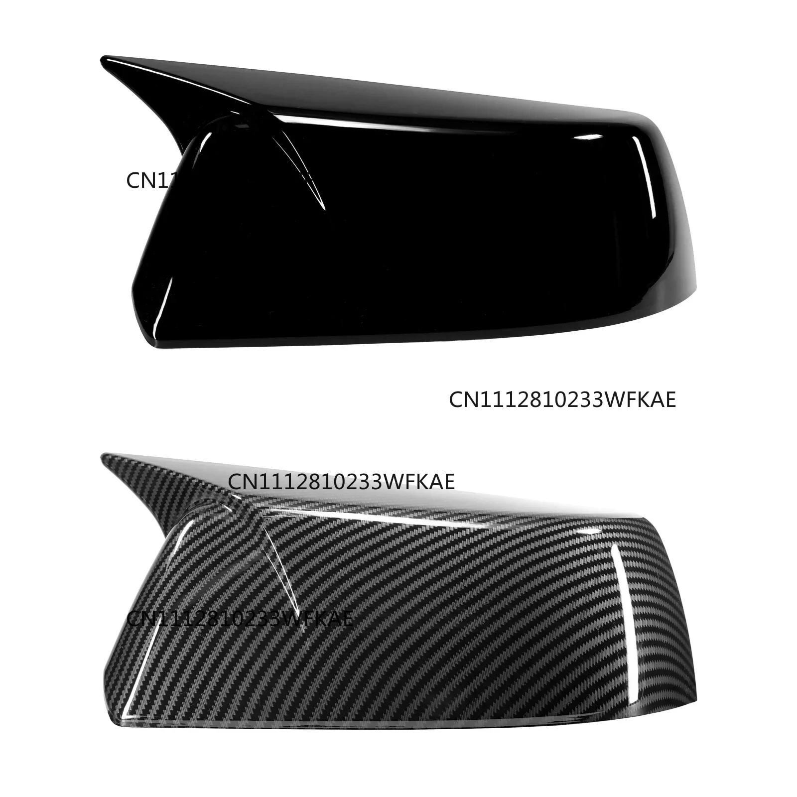 2Pcs For Cadillac Escalade Chevrolet Tahoe 2015-2020 Rearview Mirror Cover Cap Exterior Mirror Decorative Shell Direct Overlay