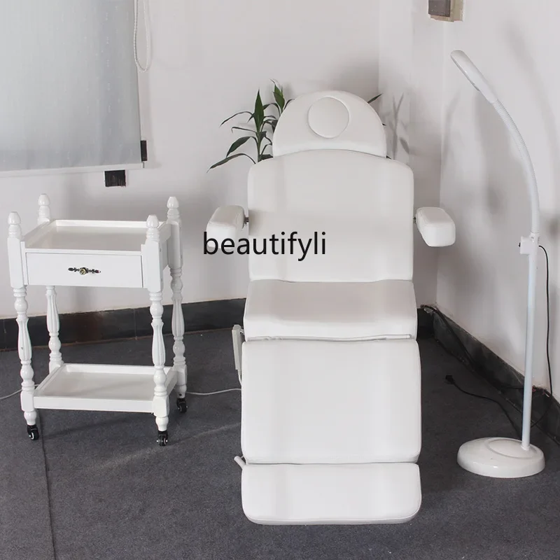 Cama de beleza elétrica cadeira de tatuagem de elevação cama de bordado de tatuagem cadeira dentária cadeira de tratamento