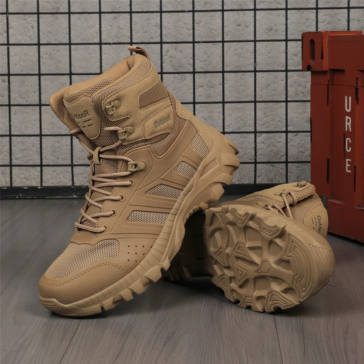 

Men's Large Size Outdoor Casual Hiking Boots