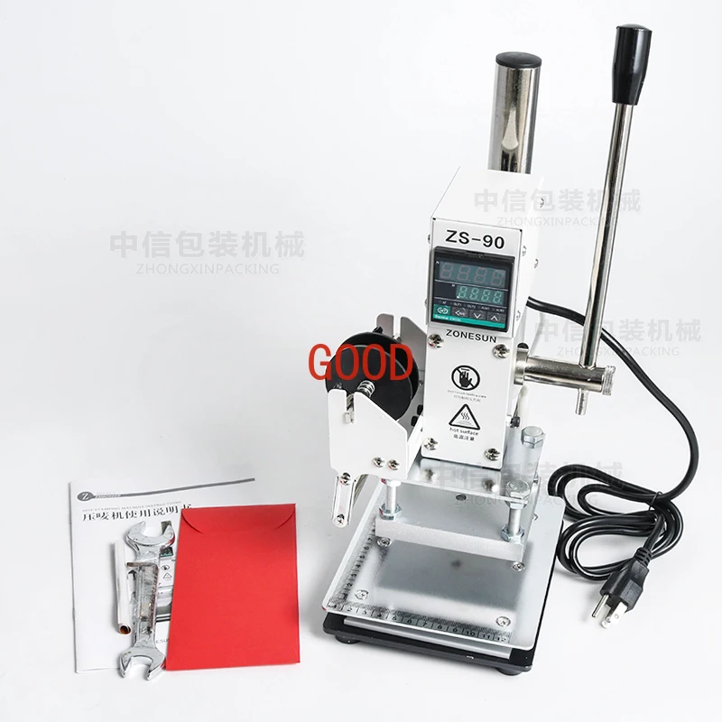 Machine d'estampage à chaud pour marques LOGO, machine de marquage, machine de pressage d'indentation