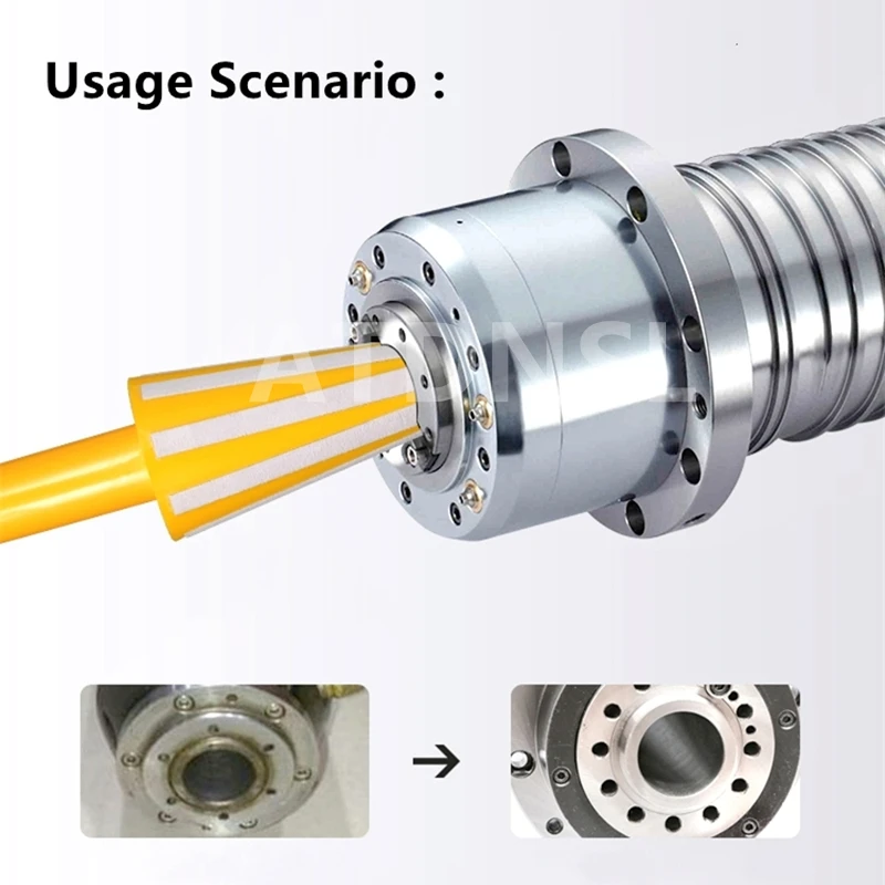 Spindle Cleaning Rod BT30 BT40 BT50 HSK32/63/40/50/100 CNC Machining Center Milling Machine Wool Brush Tool High Efficiency