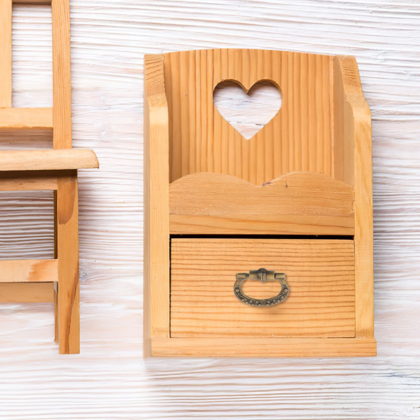 

10Pcs Alloy Mini Cabinet Knobs Vintage Drawer Pull Handles for Jewelry Box Kitchen Furniture Replacement Decorative Handles