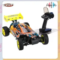 Hsp Baja 1/10th Scale Nitro Power Off Road Buggy 4wd Rc Hobby Cars 94166 With 18cxp Engine 2.4g Radio Control