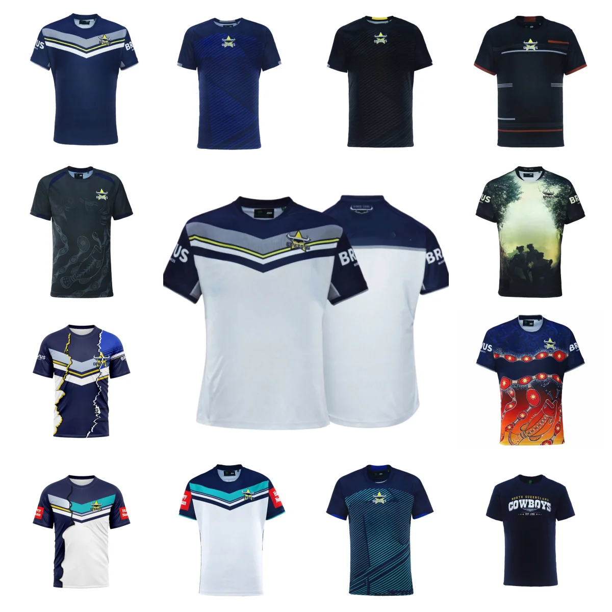 North Queensland Cowboys 2024 Home and Away Training Jerseys